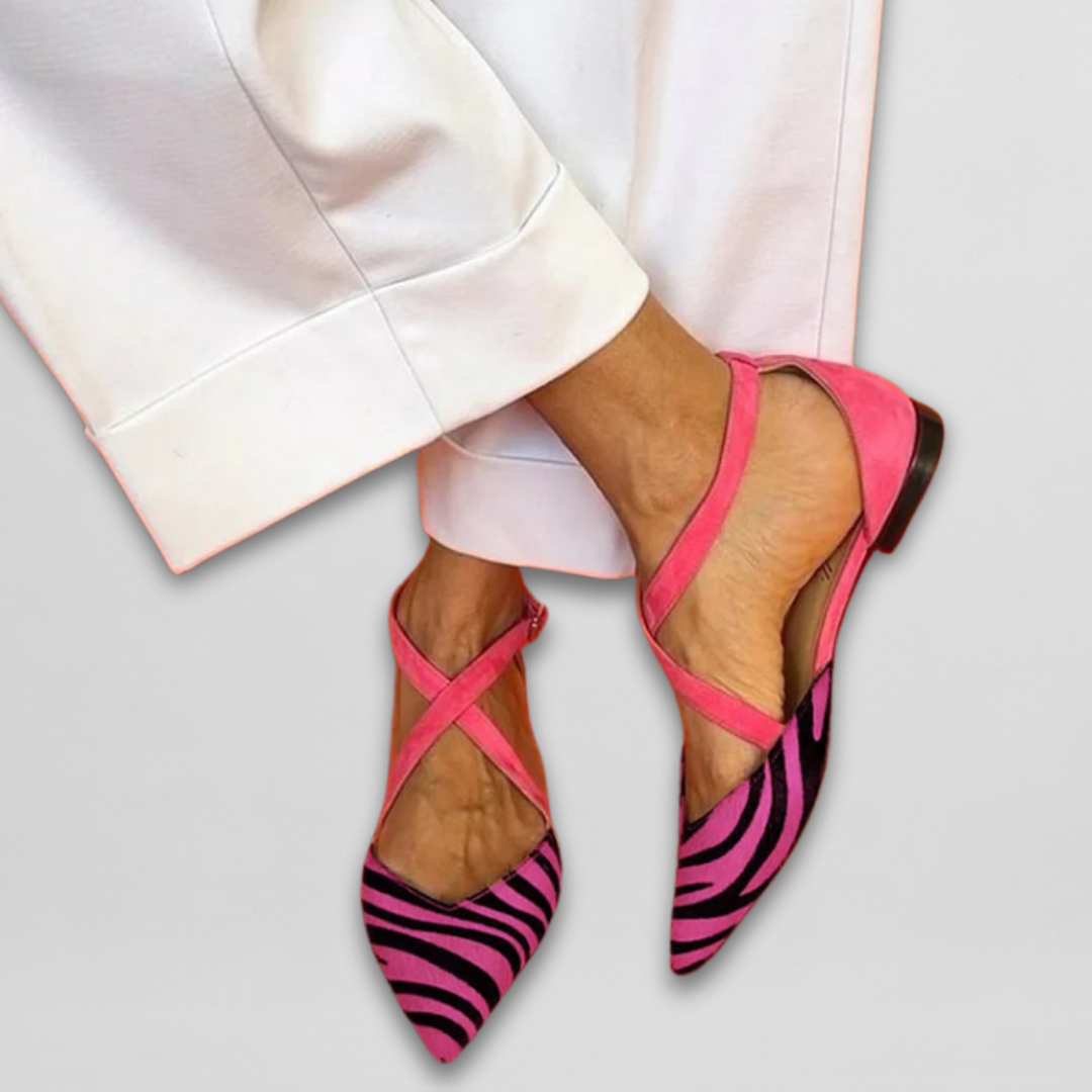 Fern | Ballerines avec des lanières