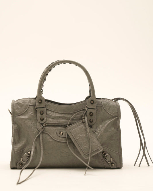 Medium Dark Grey Muse Bag