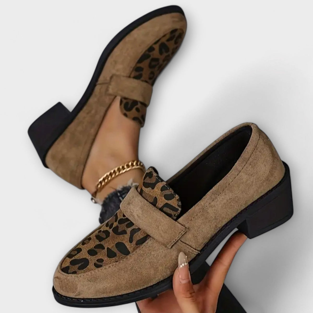 Aurora - Chaussures Élégantes pour Femmes avec Motif Léopard