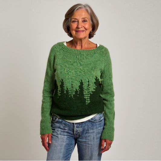 Monique™ - Retro Wool Sweater