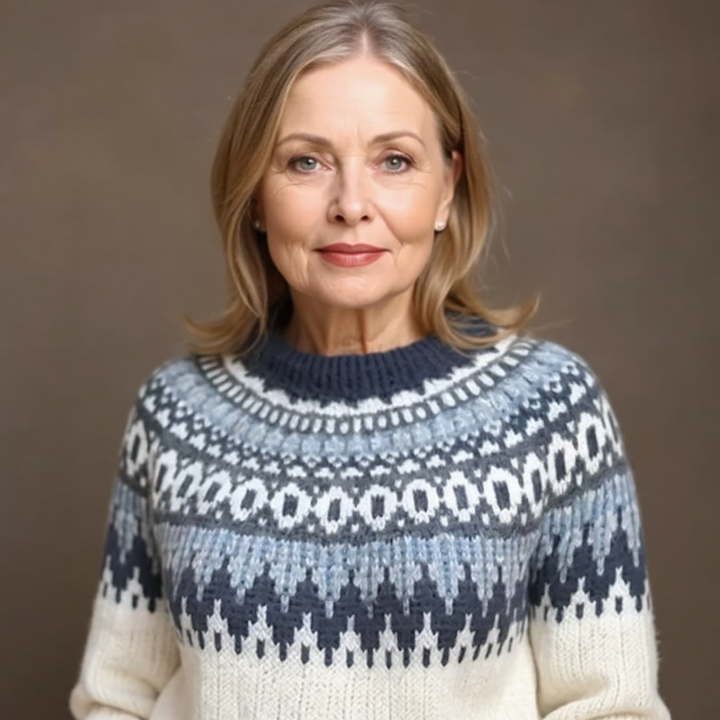 Astrid™ - Handcrafted Icelandic Knit Sweater