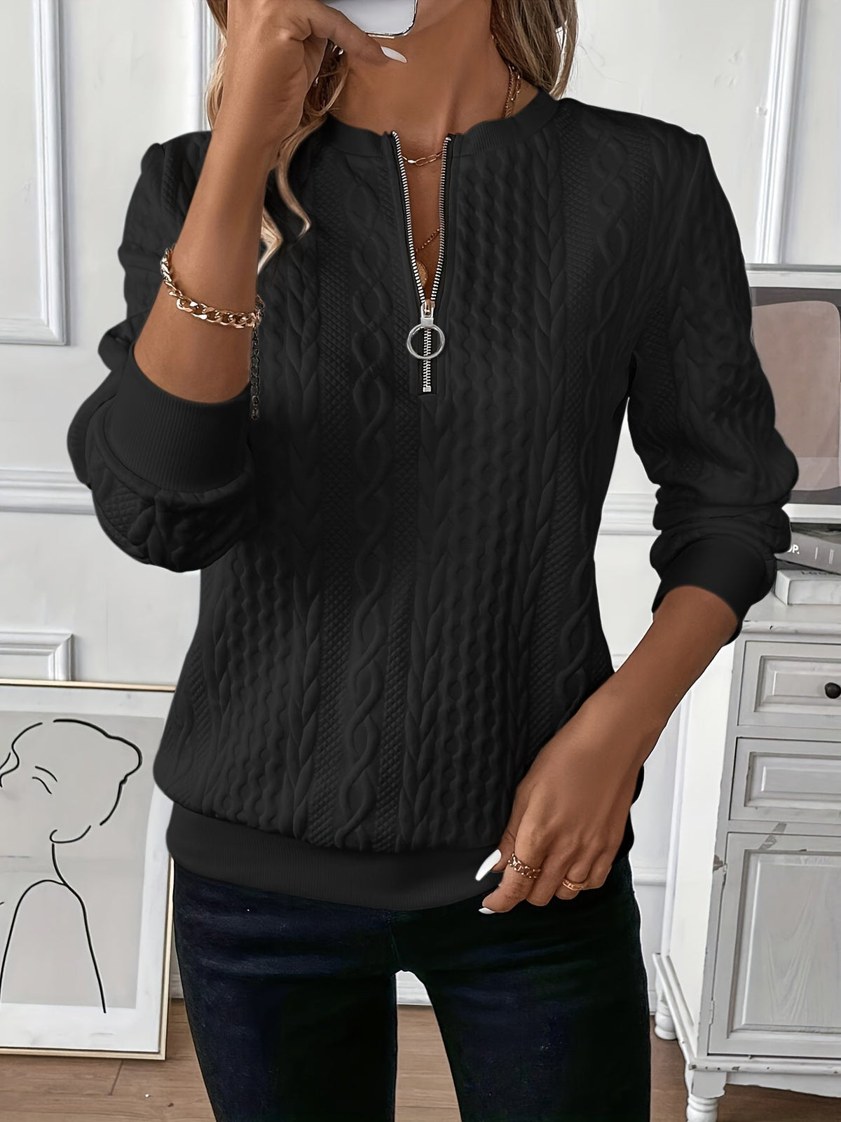 Bambi | Jumper with Zip