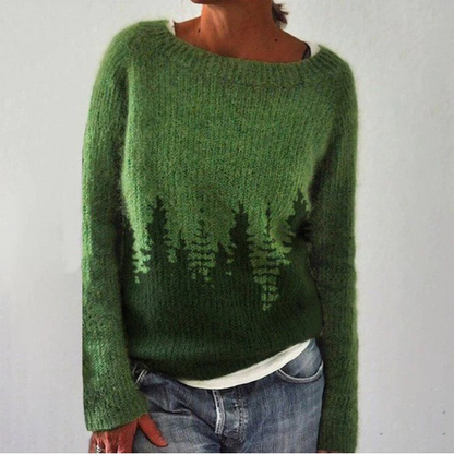 Monique™ - Retro Wool Sweater