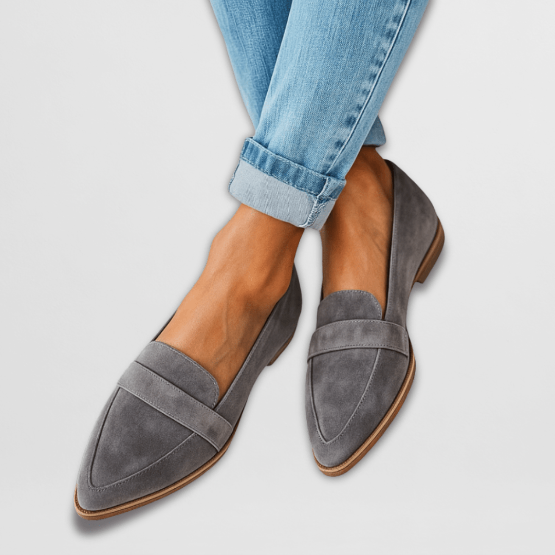Helen | Chaussures orthopédiques en daim souple