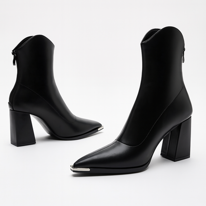 Celeste | Chrome Tip Boots