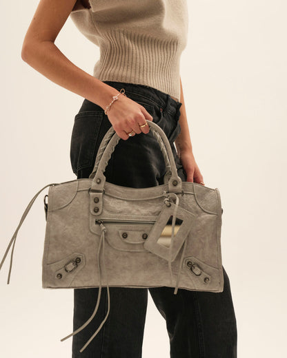 Large Light Grey Muse Bag