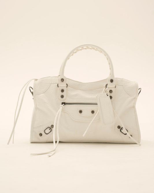 Large White Muse Bag