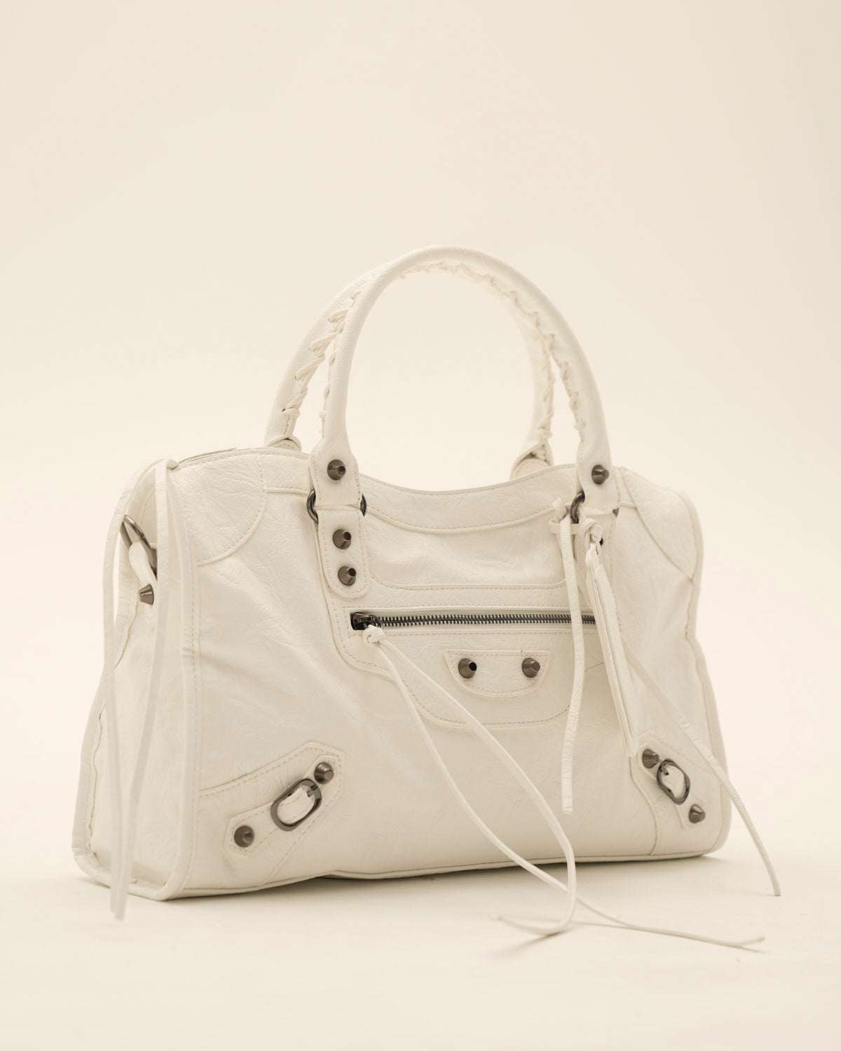 Large White Muse Bag