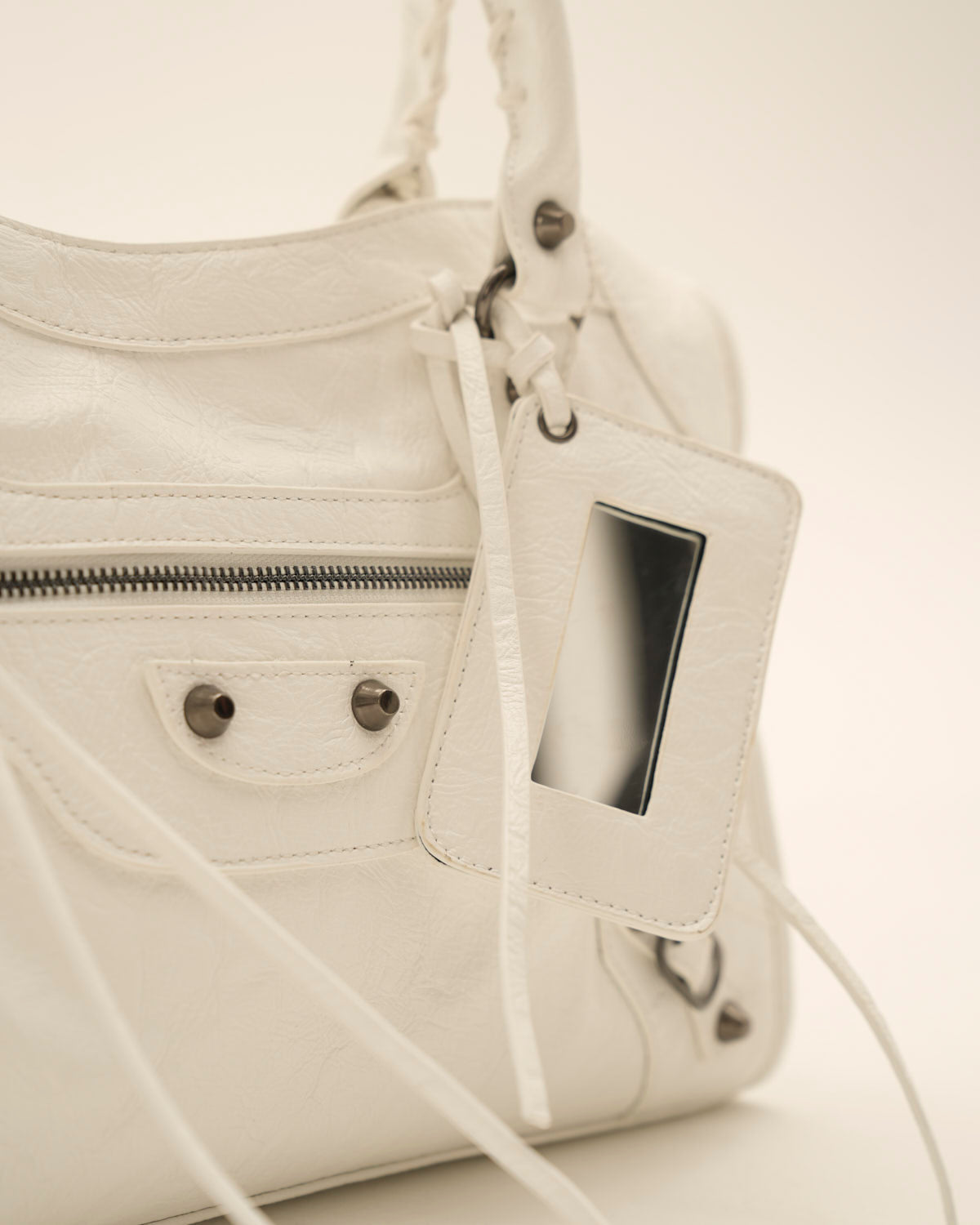 Large White Muse Bag