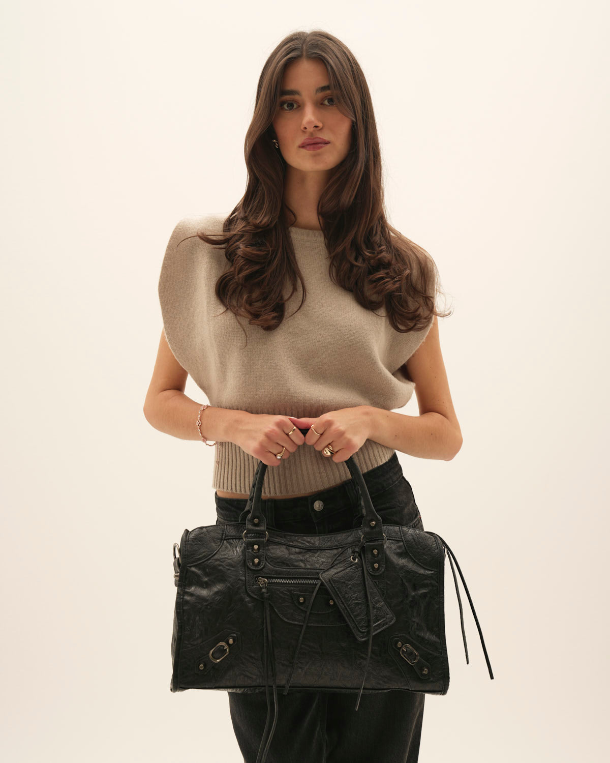 Large Black Muse Bag