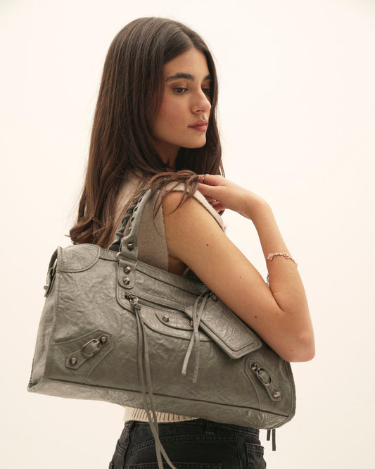 Large Dark Grey Muse Bag