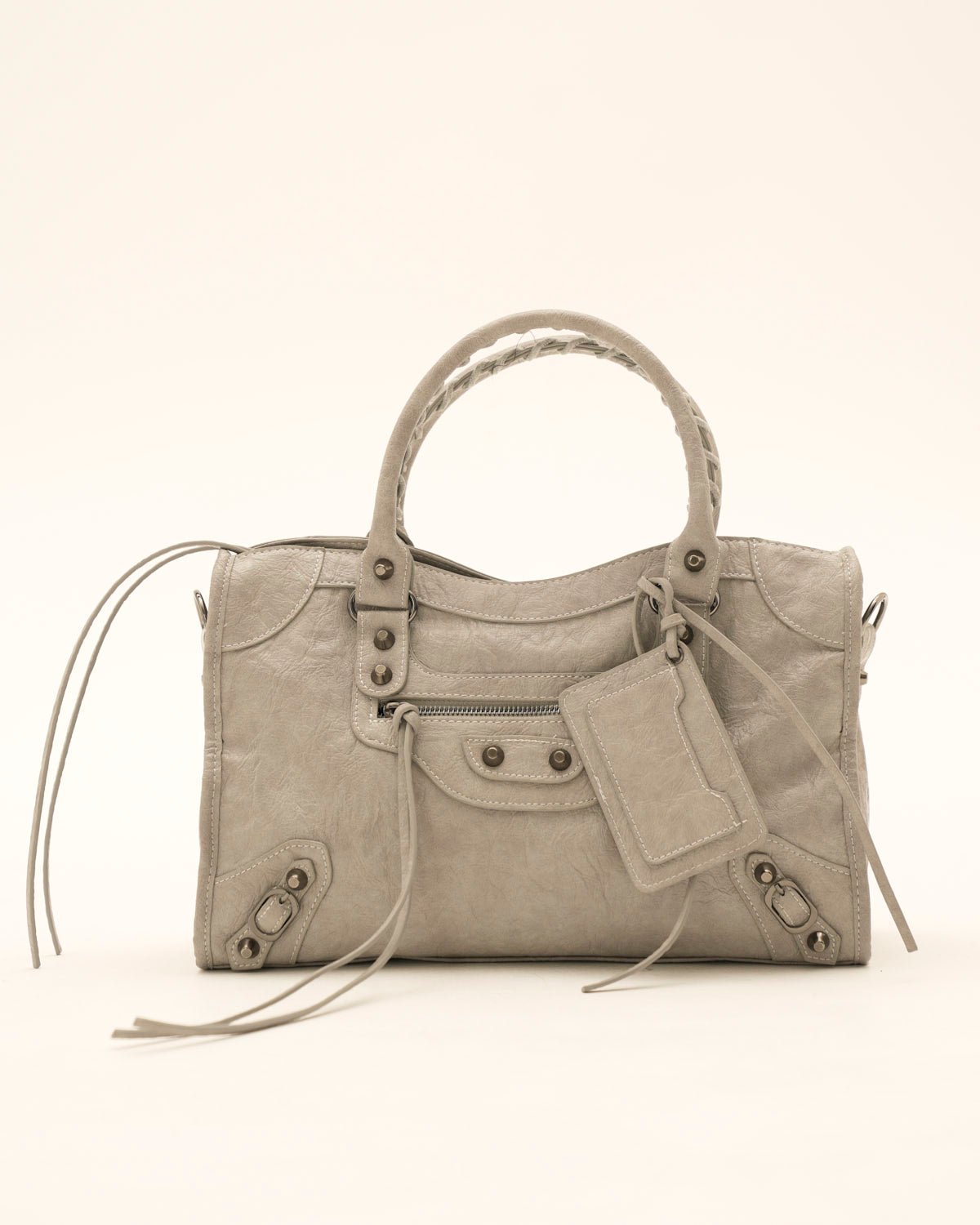 Medium Light Grey Muse Bag