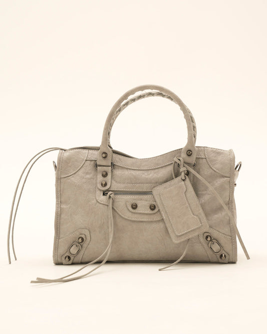 Medium Light Grey Muse Bag