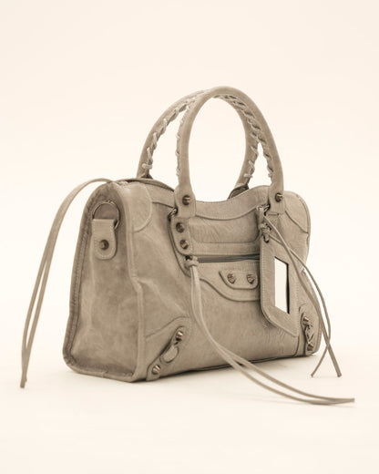 Medium Light Grey Muse Bag