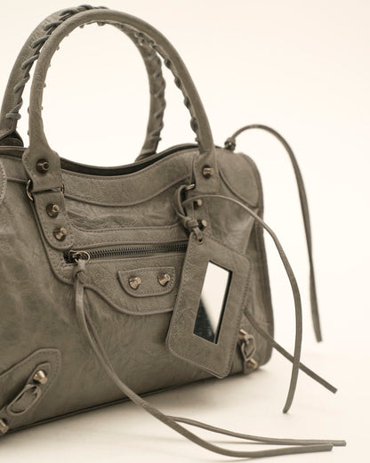 Medium Dark Grey Muse Bag