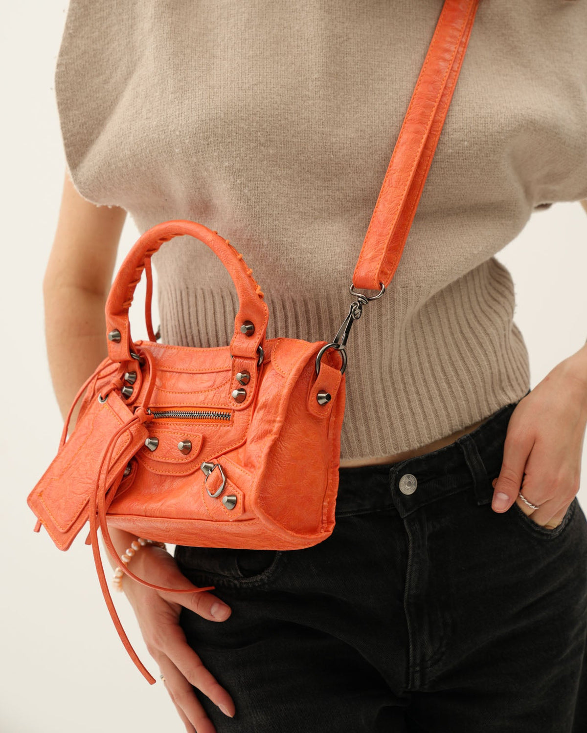 Coral Mini Muse Bag