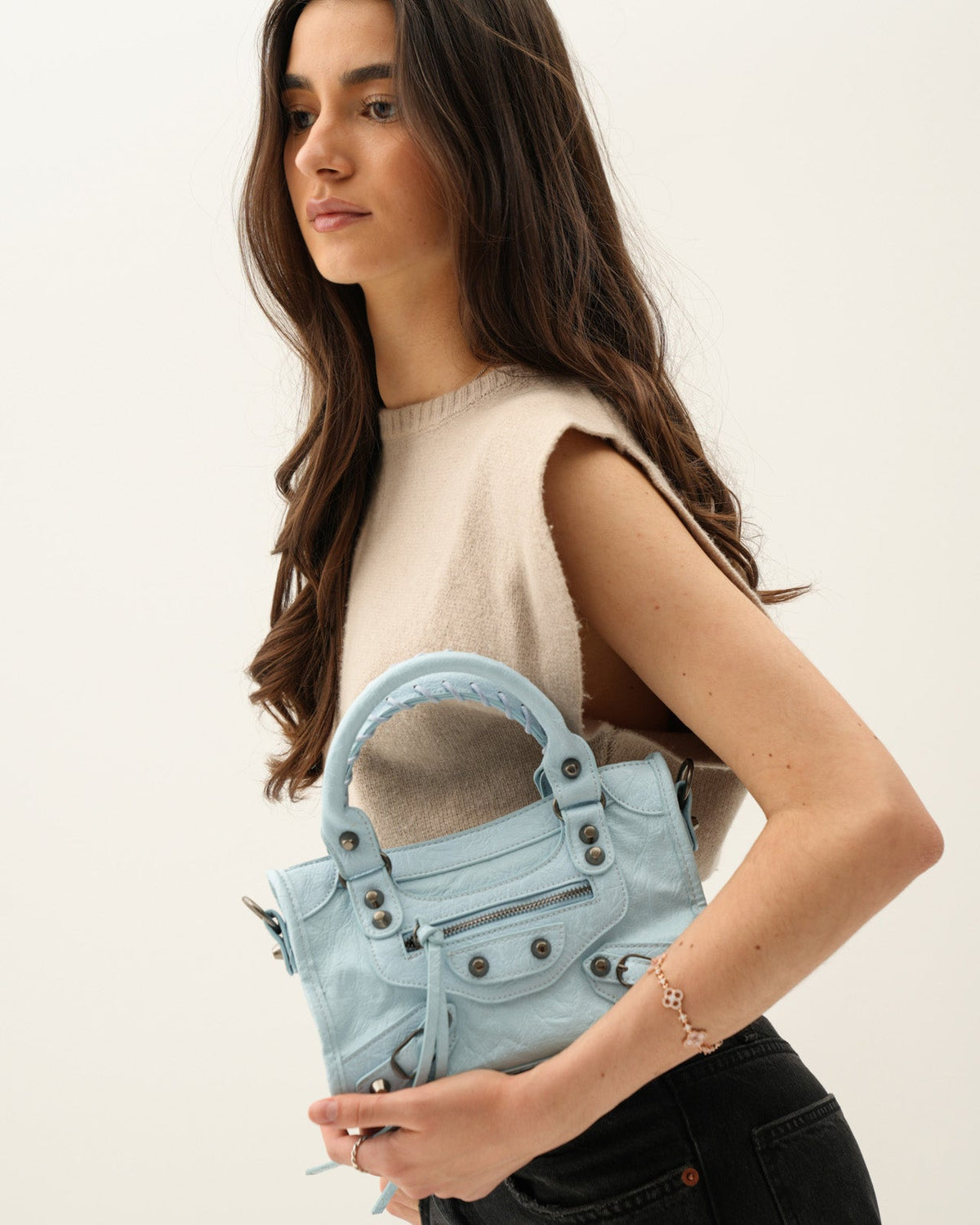 Mini Muse Bag - Baby Blue