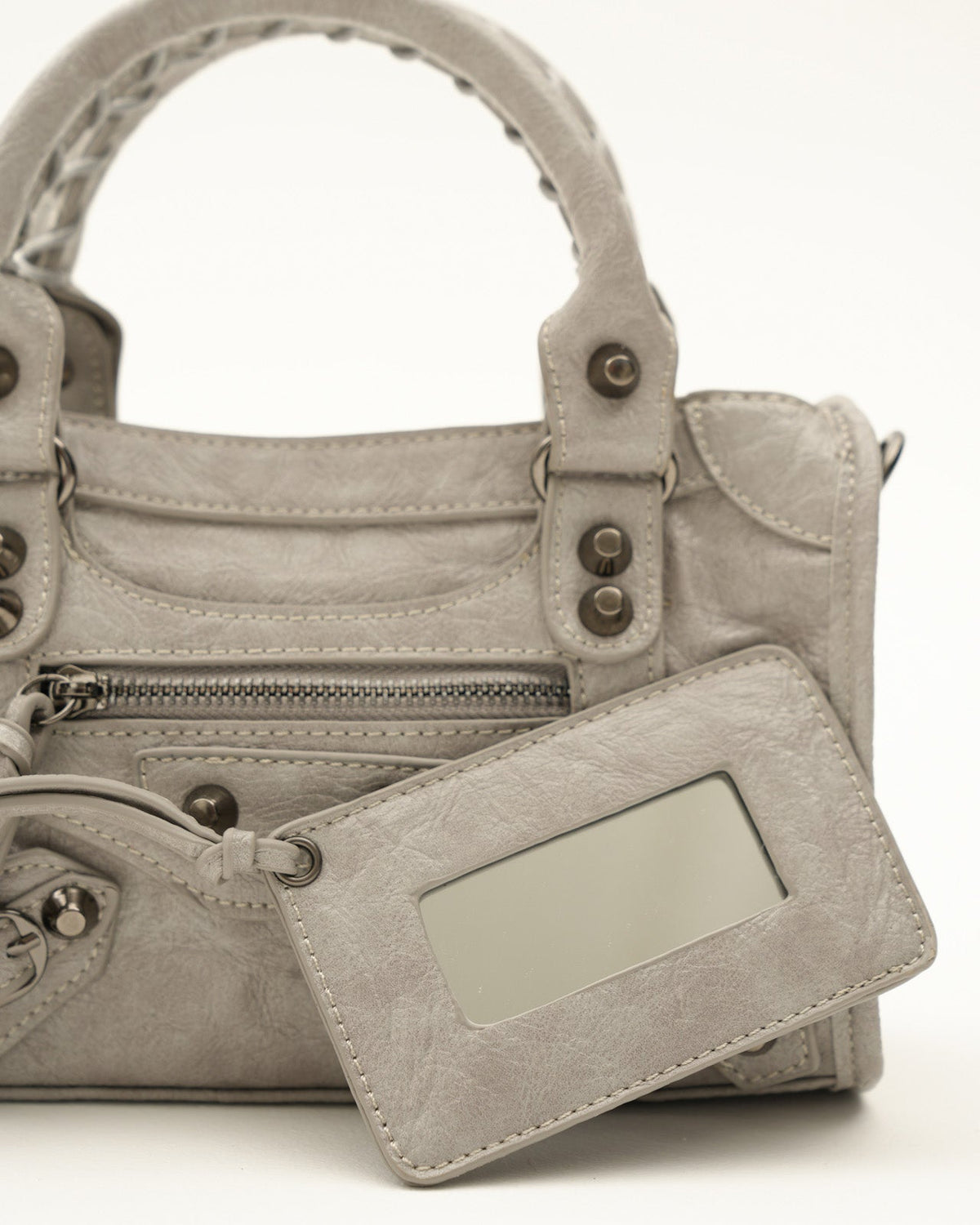 Small Light Grey Muse Bag