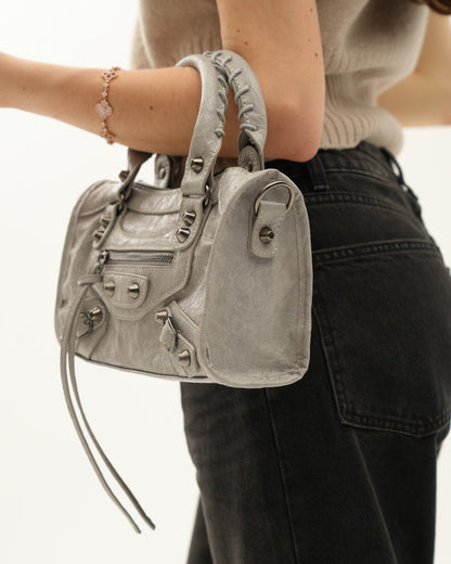 Small Light Grey Muse Bag