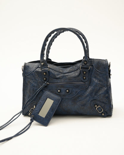 Navy Medium Muse Bag