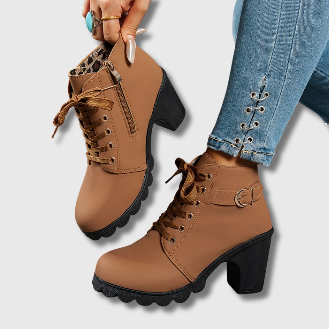 Glinda | Heeled Ankle Boots