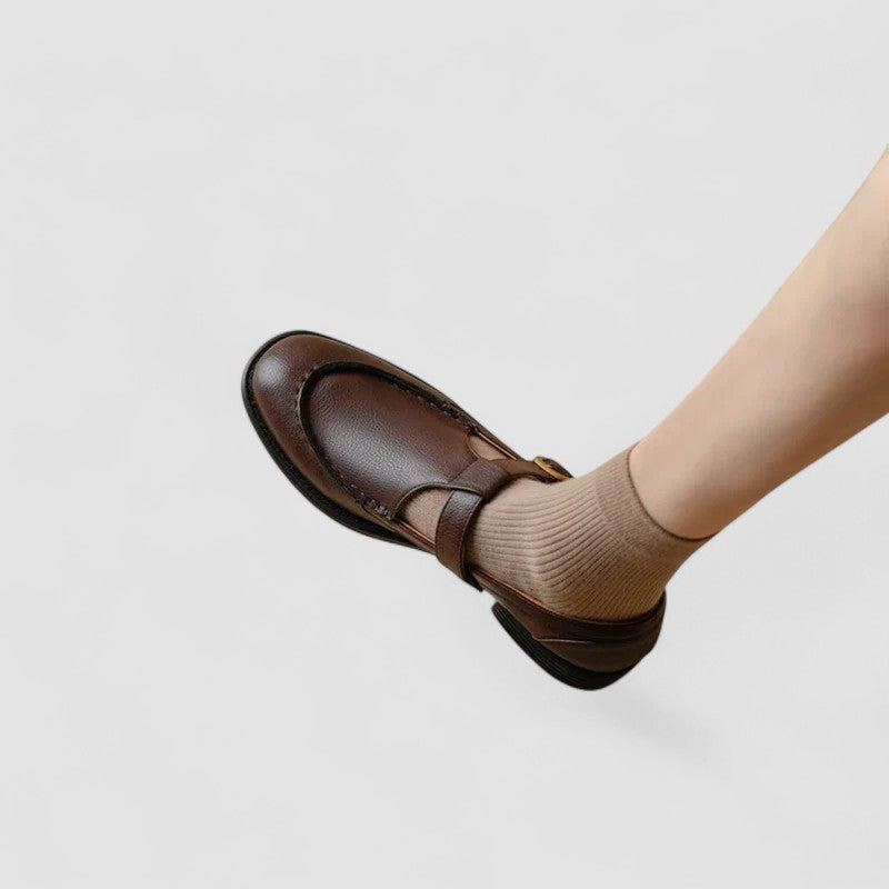 AVERY™|CHAUSSURES ORTHOPÉDIQUES MARY JANE À BOUT CARRÉ