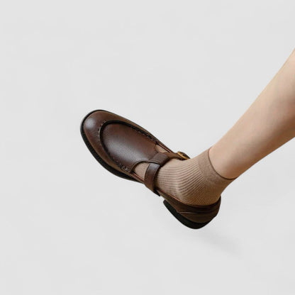 AVERY™|CHAUSSURES ORTHOPÉDIQUES MARY JANE À BOUT CARRÉ