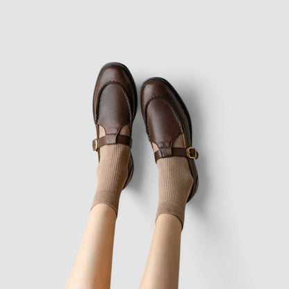 AVERY™|CHAUSSURES ORTHOPÉDIQUES MARY JANE À BOUT CARRÉ