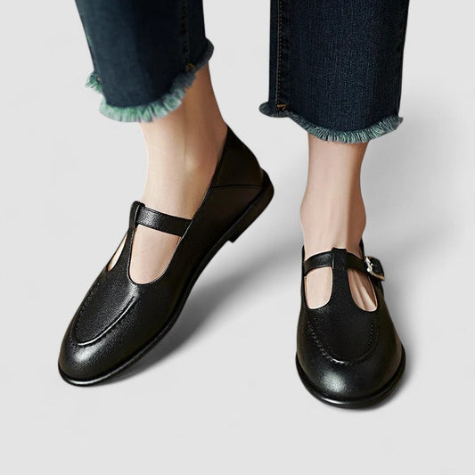 Camila – Chaussures Mary Jane orthopédiques à talons bas