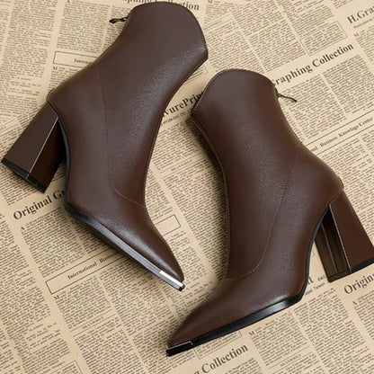 Celeste | Chrome Tip Boots
