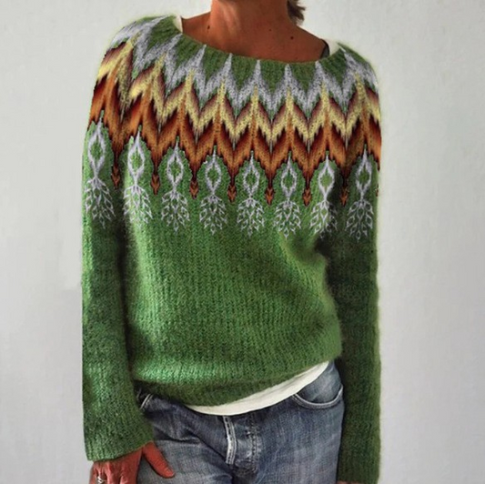 Rosalie™ - Retro Wool Sweater
