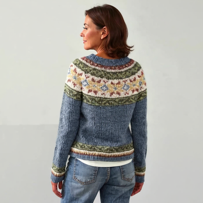 Claudette™ - Retro Wool Sweater