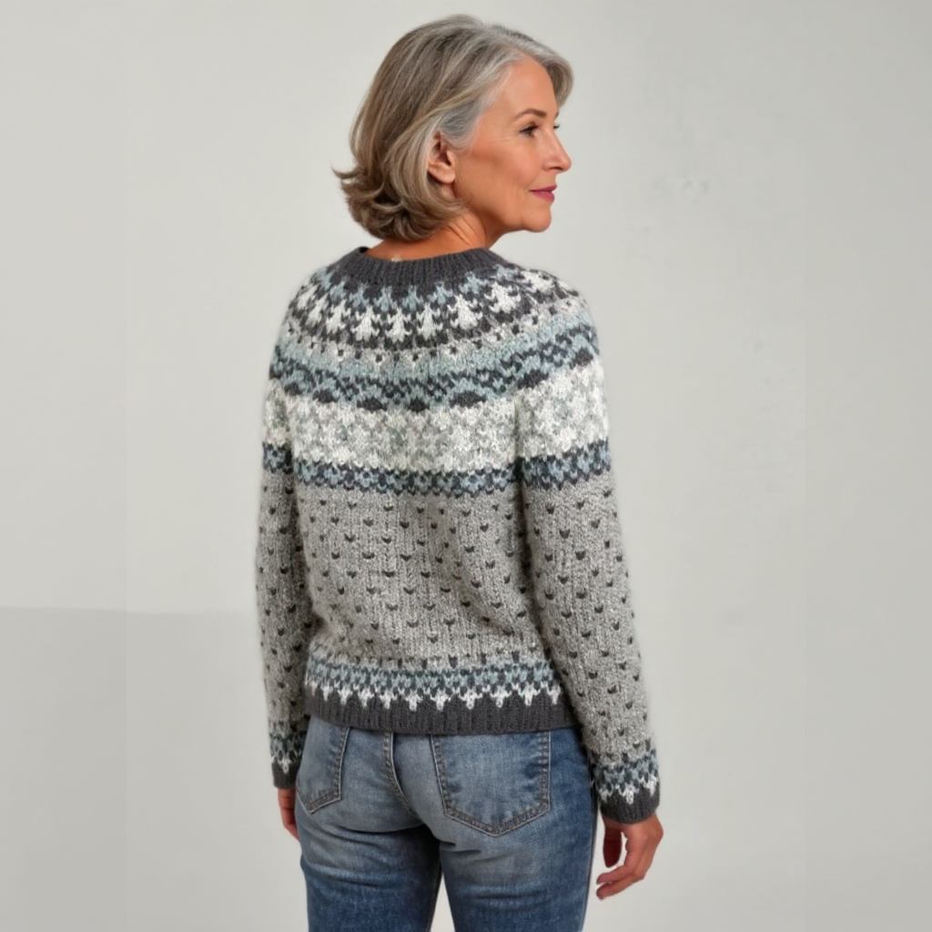 Denise™ - Retro Wool Sweater