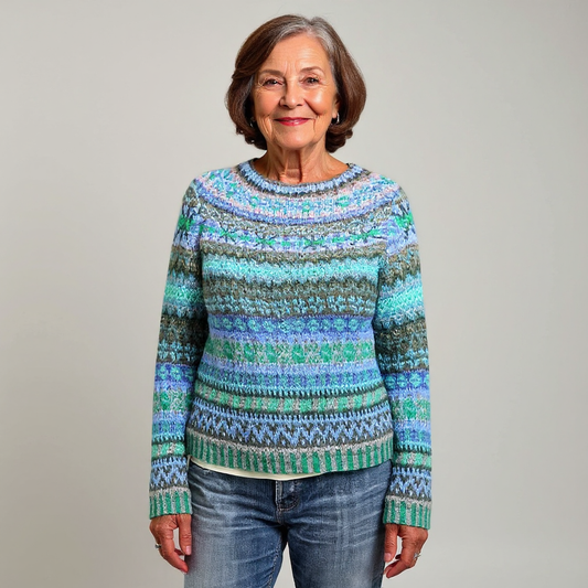 Brigitte™ - Retro Wool Sweater