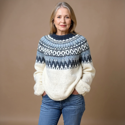Astrid™ - Handcrafted Icelandic Knit Sweater