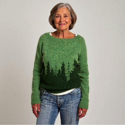 Monique™ - Retro Wool Sweater