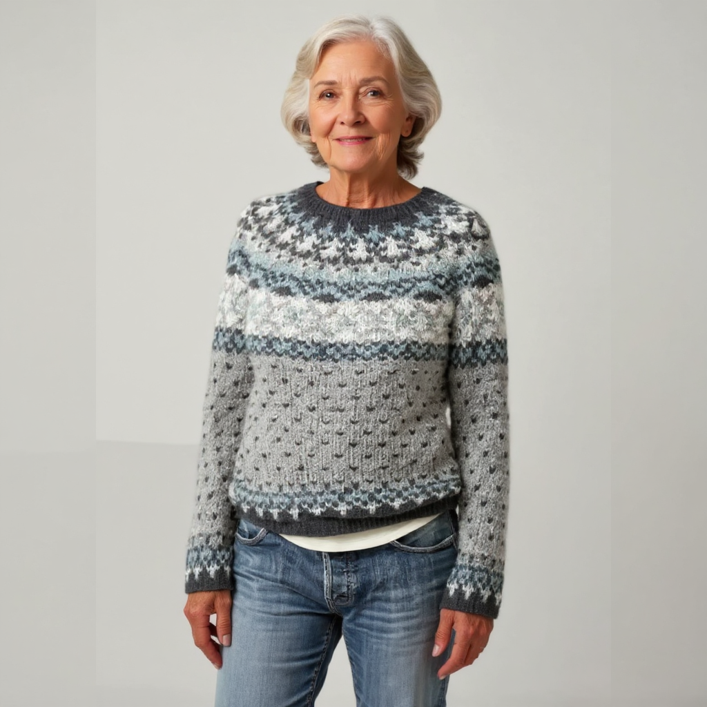 Denise™ - Retro Wool Sweater