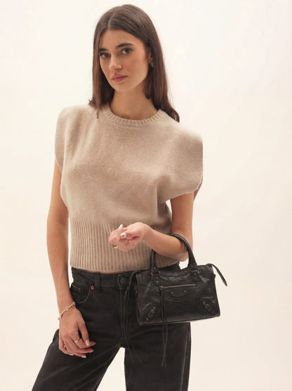 Chic Black Mini Muse Bag