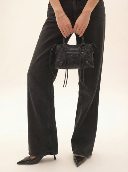 Chic Black Mini Muse Bag