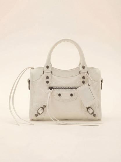 Chic White Mini Muse Bag