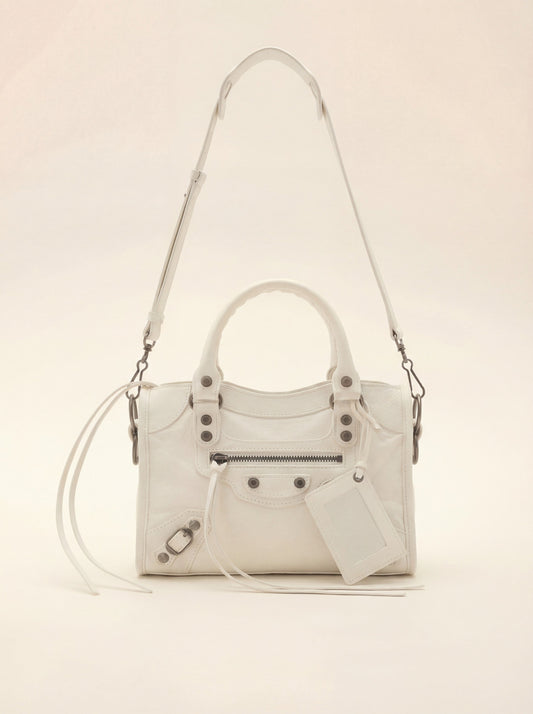 Chic White Mini Muse Bag