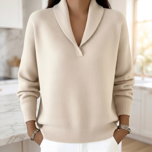 Lune | V-Neck Sweater